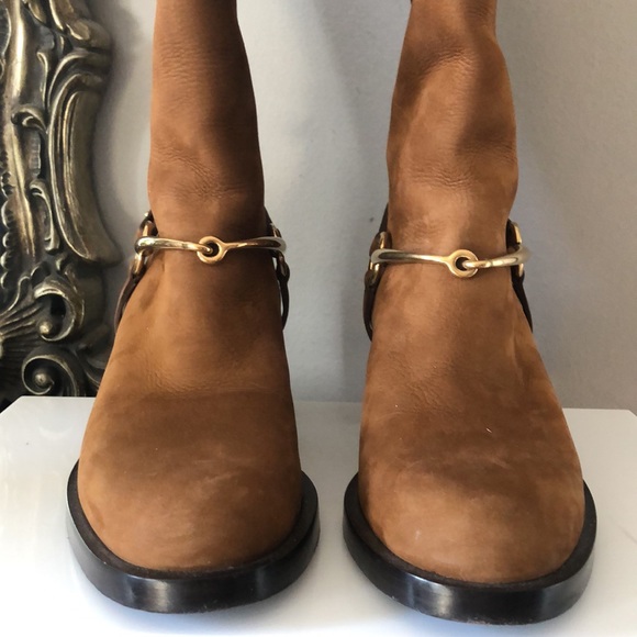GUCCI Leather Horsebit Boots - Picture 7 of 16